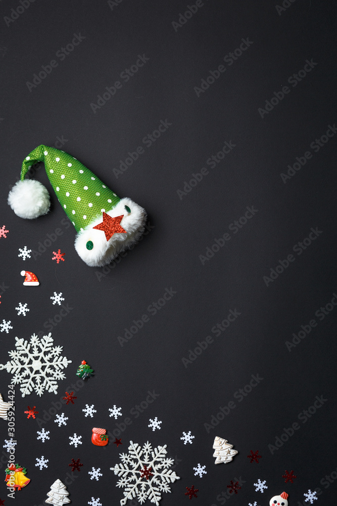 New Year background with gifts