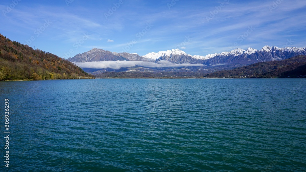 lake in the mountains, Santa Croce Belluno