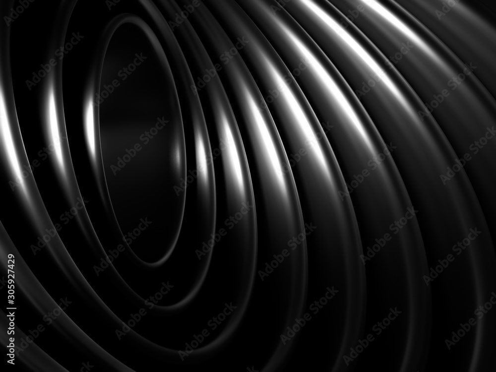 Obraz premium Geometric background. 3d illustration, 3d rendering.