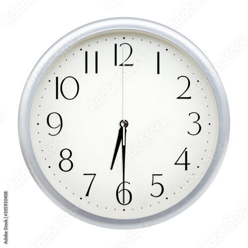 Bilde på lerret Analog wall clock