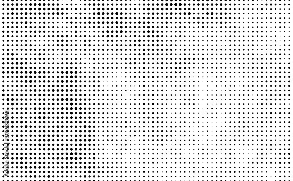 The texture of halftone. Abstract background of black dots on white The texture of halftone. Abstract background of black dots on white