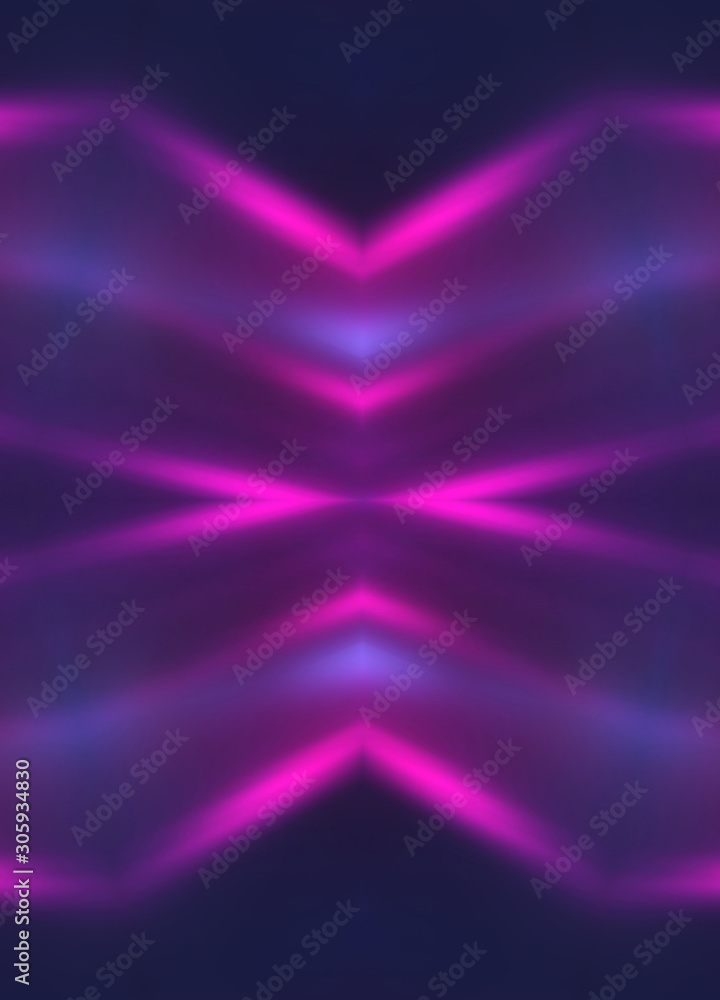 Dark abstract futuristic background. Neon lines glow. Neon lines, shapes. Multi-colored glow, blurry lights, bokeh. Empty stage background Dark abstract futuristic background. Neon lines glow. Neon lines, shapes. Multi-colored glow, blurry lights, bokeh. Empty stage background