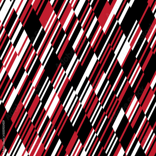 Seamless pattern with colored segments