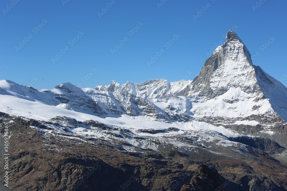 Matterhorn aufgenommen vom Gornergrat