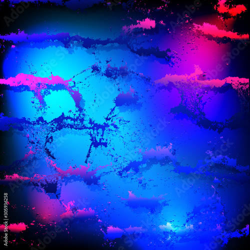 Futuristic Background with Colorfuls Gradients.