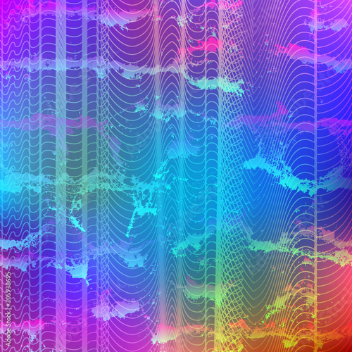 Background with Colorfuls D...