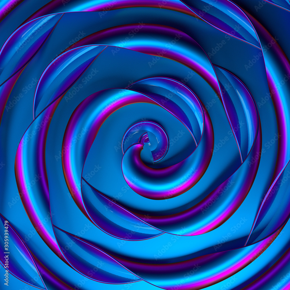 Elegant minimal background. 3d illustration, 3d rendering.