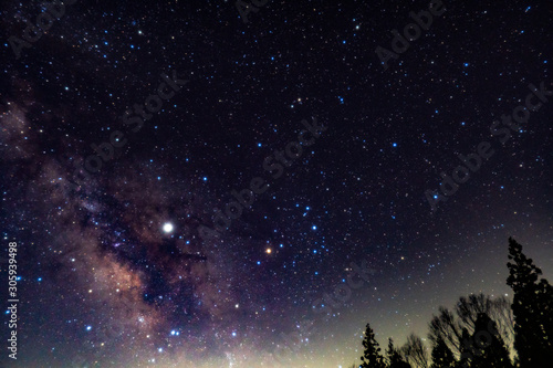 night sky with stars © ryuichi niisaka
