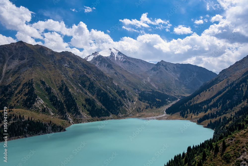 lake in mountains