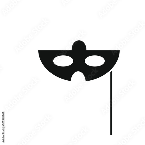 vector mask icon typical of Venice