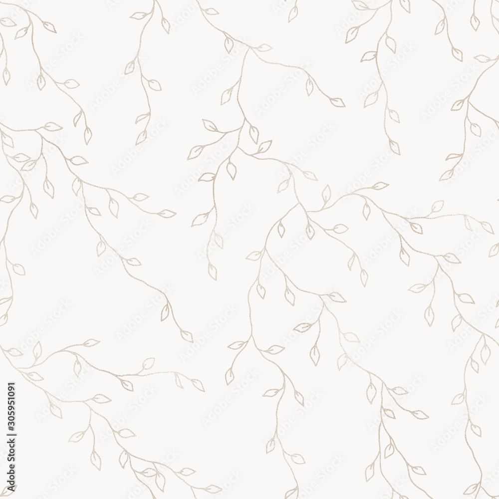 Pattern Watercolor Plant Flower Botanical Pattern Watercolor Plant Flower Botanical