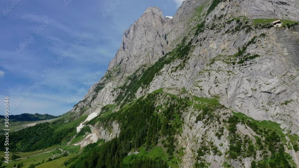 The Swiss Alps aerial view - Switzerland from above - aerial photography The Swiss Alps aerial view - Switzerland from above - aerial photography