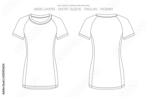 Fotografie Base Layer Vector Illustration