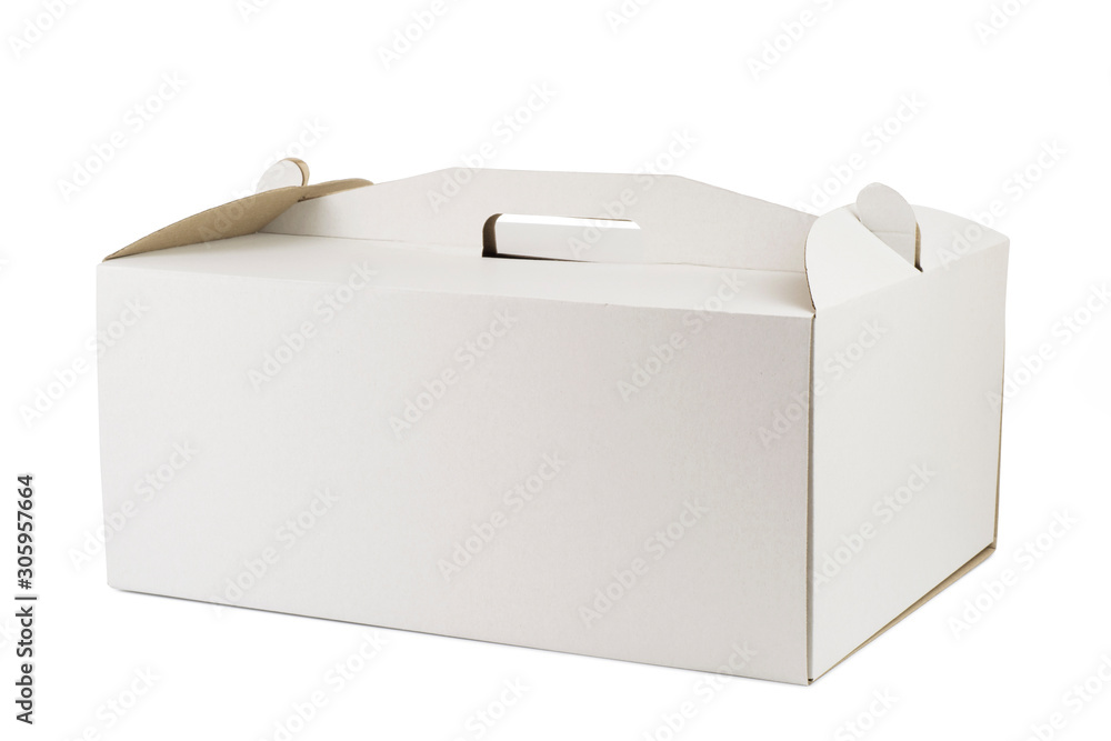 Large rectangular cardboard box for cake Large rectangular cardboard box for cake