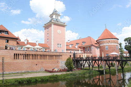 Castle in Lidzbark Warminski in Poland photo