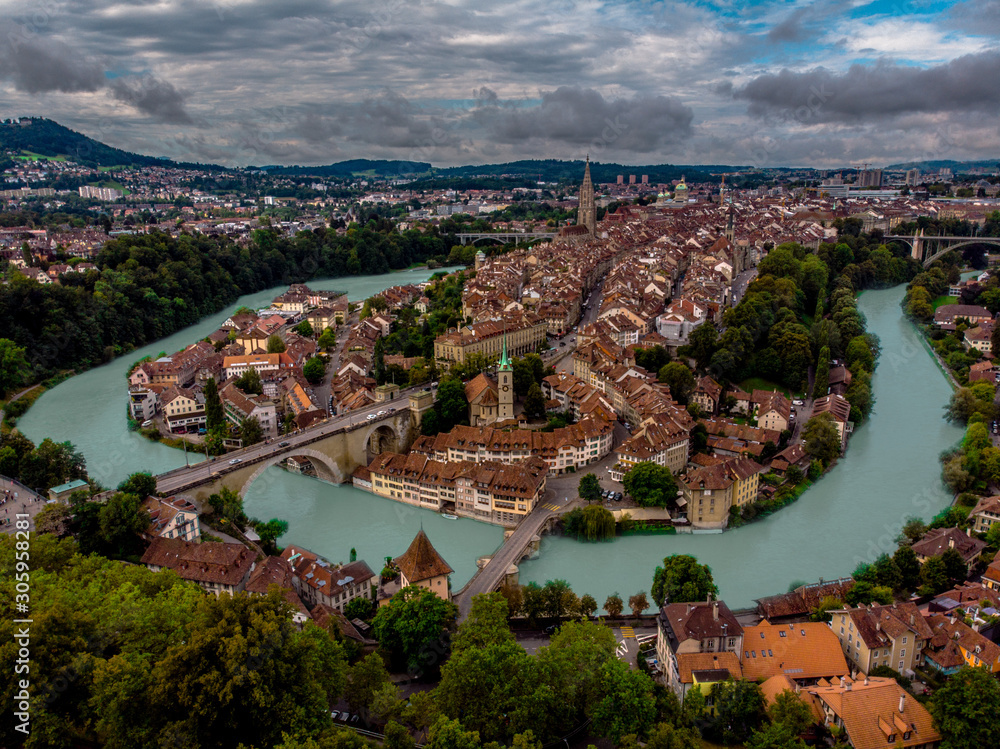 Panoramic view of Bern - Switzerland - Berna - Suiza 