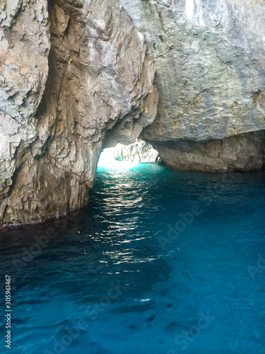 Seacoast of the Capri Island