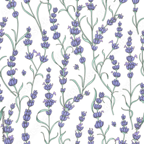 lavender collection pattern