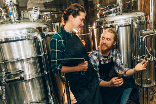 Фотография Portrait of Brewery workers