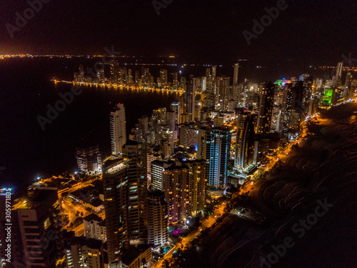 Cartagena  Colombia  de noche