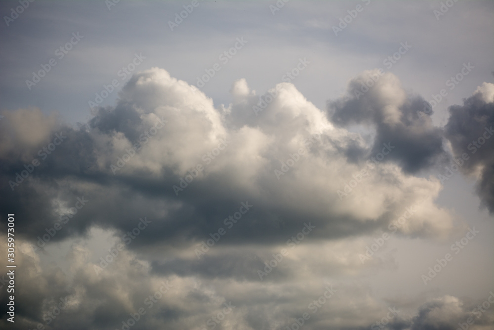 Obraz premium Dramatic sky with stormy clouds
