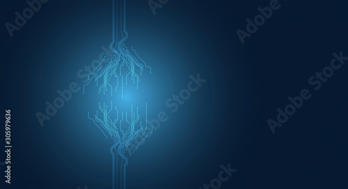 processore, memoria, digitale, cpu, tecnologia futuristica
