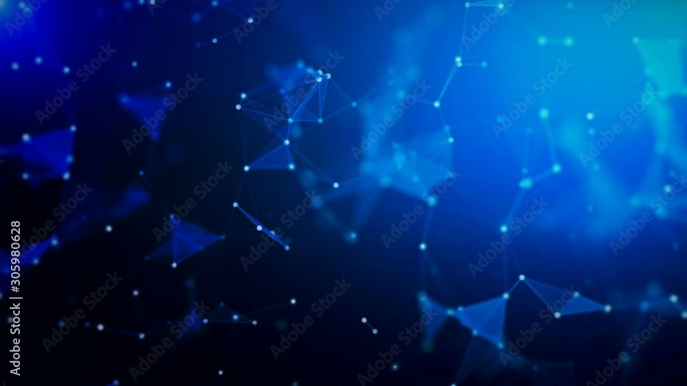 complex blue shape abstract motion background complex blue shape abstract motion background
