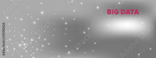 Gray Wormhole Banner. Techn...