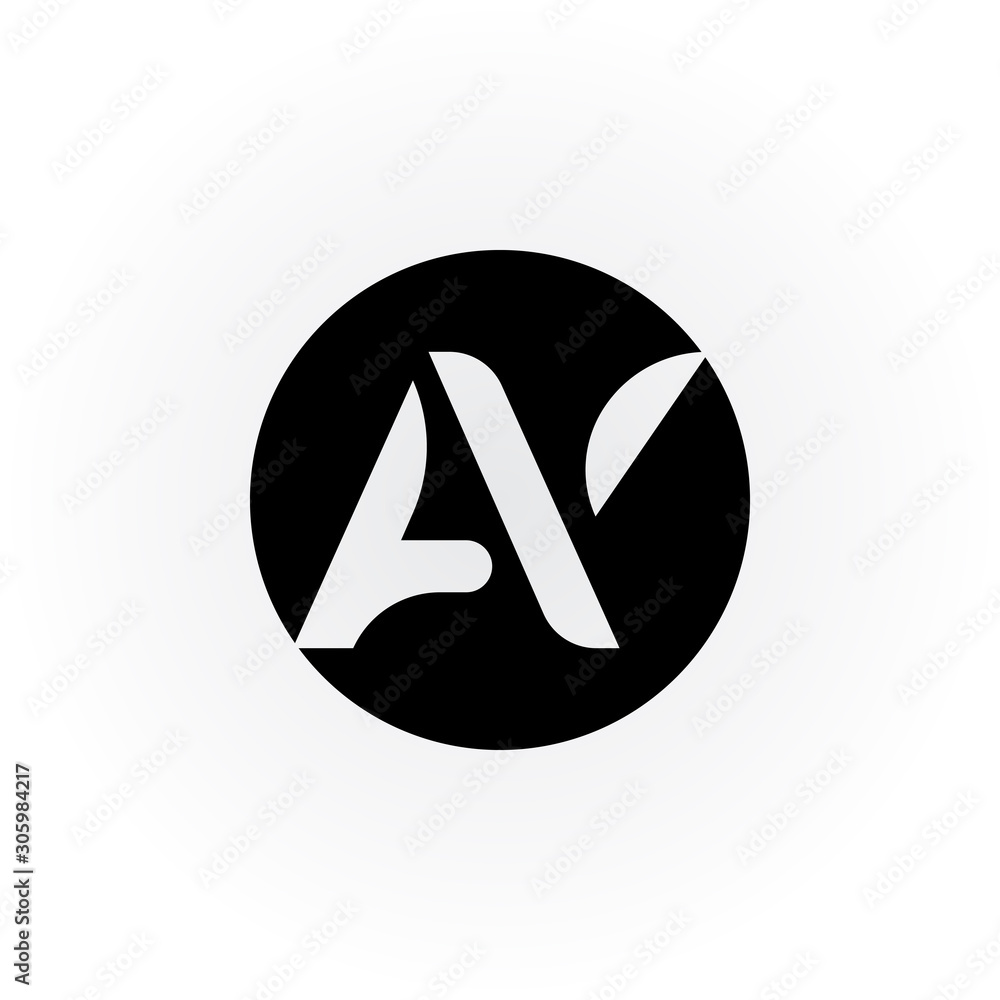 Initial letter AY simple logo Vector template. Simple AY Letter logo design. AY font type logo. Initial letter AY simple logo Vector template. Simple AY Letter logo design. AY font type logo.