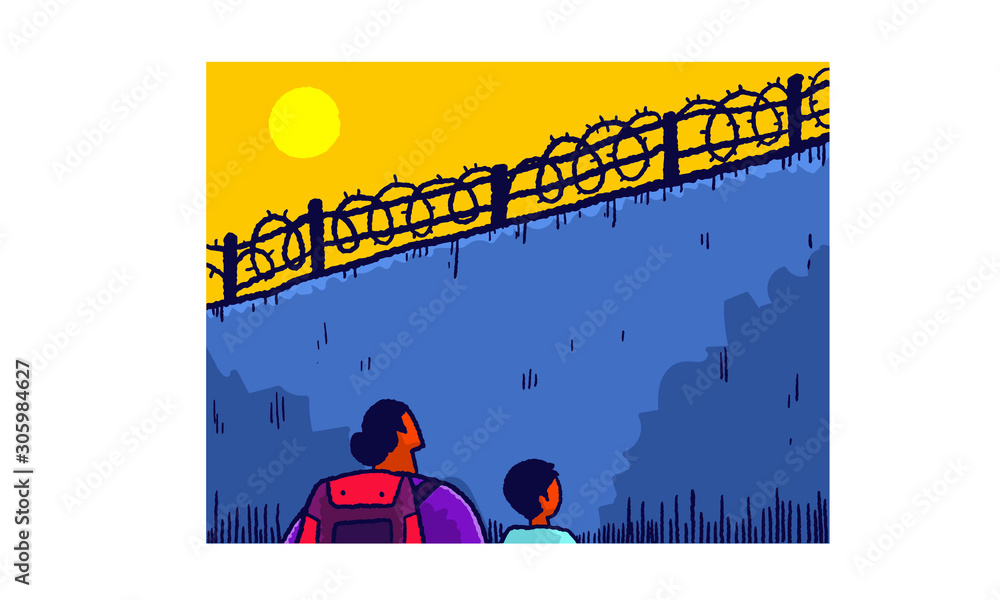 Obraz premium The wall