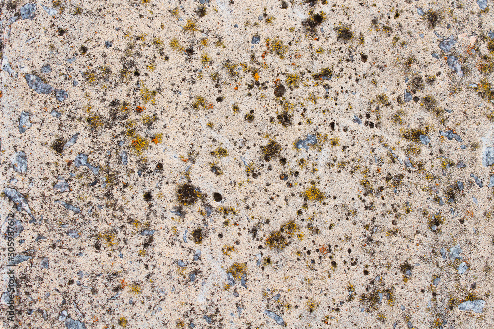Old reinforced concrete slab. Close-up. Background. Texture.