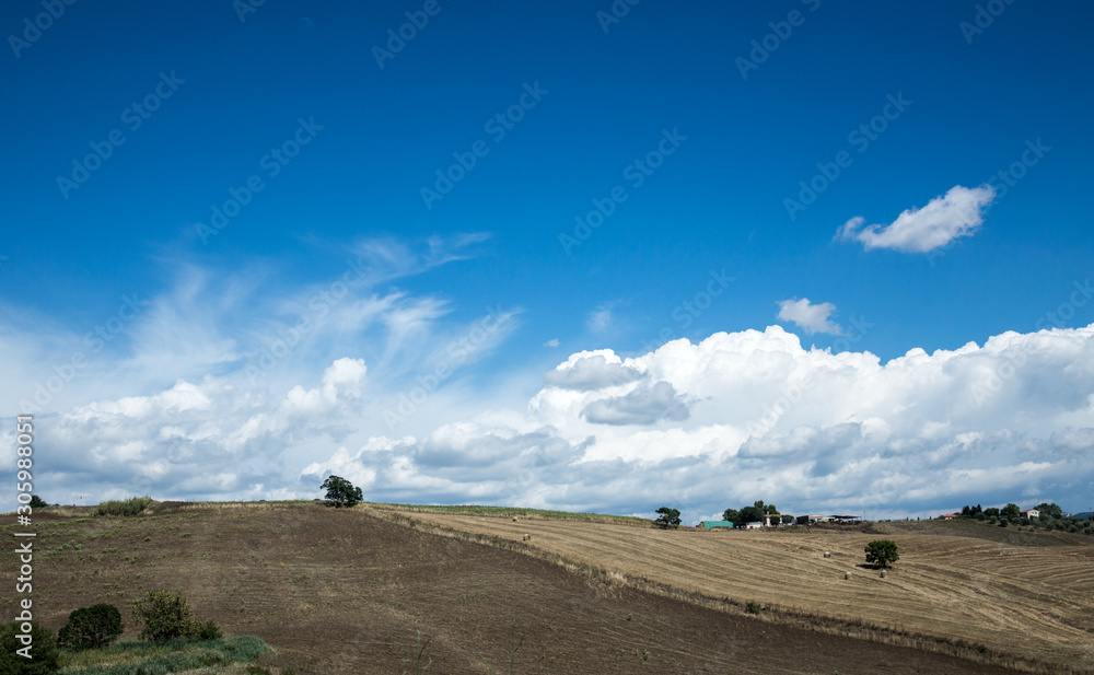 Obraz premium Countryside of Tuscany in summer