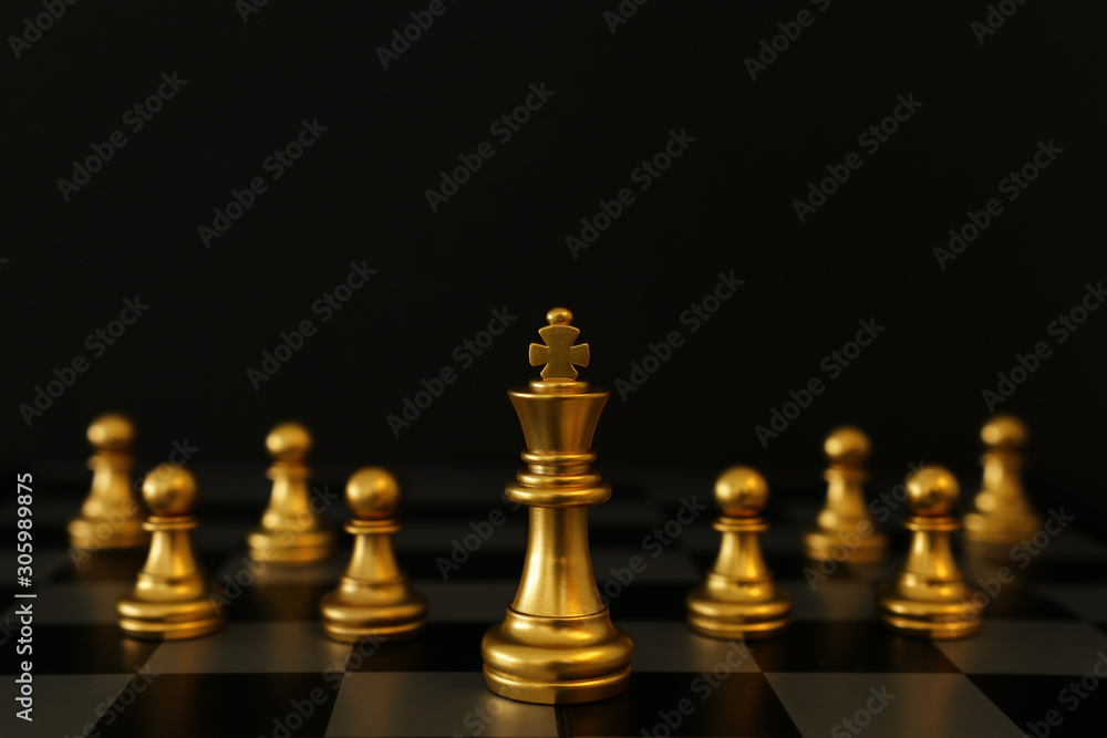 Image of chess game. Business, competition, strategy, leadership and success concept Image of chess game. Business, competition, strategy, leadership and success concept