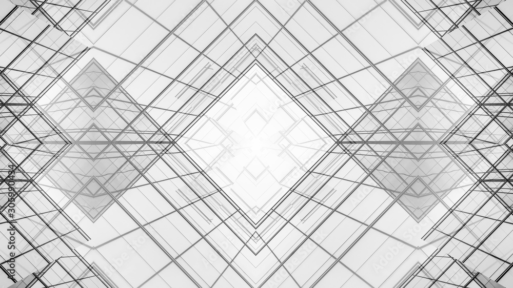 abstract of architecture of geometry at glass window. abstract of architecture of geometry at glass window.