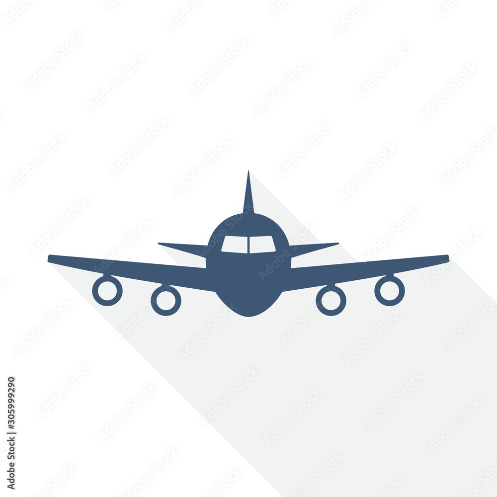 flight, plane, aircraft concept flat design vector icon flight, plane, aircraft concept flat design vector icon