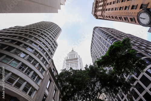 .Old center of Sao Paulo, Brazil photo