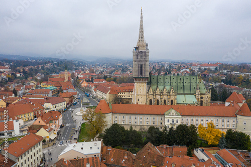 Zagreb Cathedral, on the Kaptol, dedicated to the Assumption of Mary and to the kings Saint Stephen and Saint Ladislaus