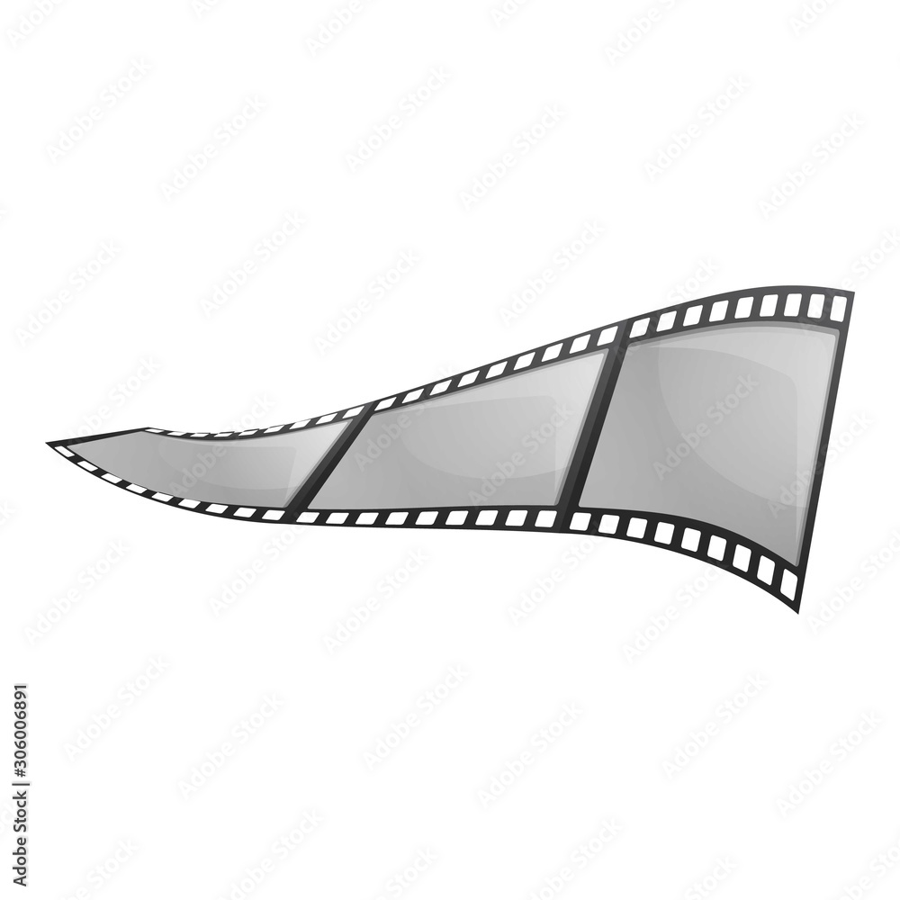Photo film icon. Cartoon of photo film vector icon for web design isolated on white background