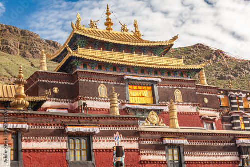Tashilhunpo Monastery in Shigatse, Tibet