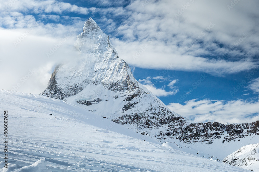 Matterhorn im Winterkleid