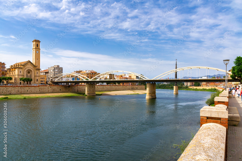 View of Tortosa, Catalonia, Spain. 13th June 2019