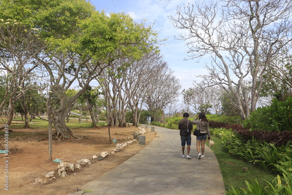 A beautiful view of Nusa Dua beach in Bali, Indonesia. A beautiful view of Nusa Dua beach in Bali, Indonesia.