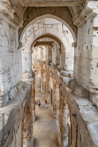 Roman arena in Arles in south France
