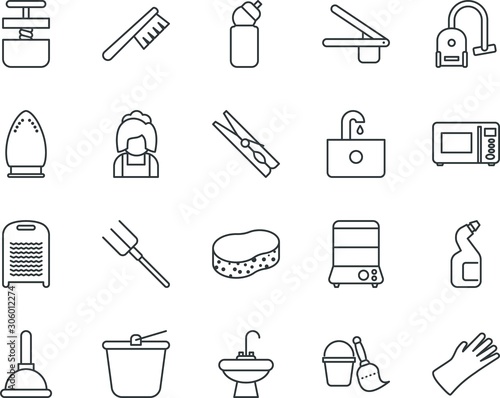 household vector icon set such as: stock, farm, gloves, cooker, dress, protect, cable, woman, bucketful, pad, aeropress, vintage, new, crusher, construction, stove, steaming, garlic, drawing, meal