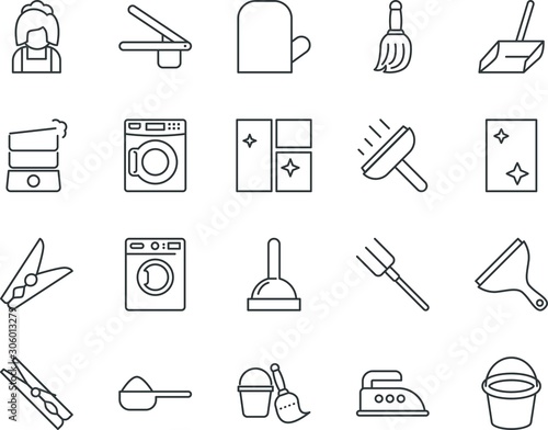 household vector icon set such as: shadow, plumber, flatiron, paper, pump, occupation, chef, room, crusher, celebrity, safety, liquid, bath, cooker, raw, scoop, doodle, woman, farm, protection