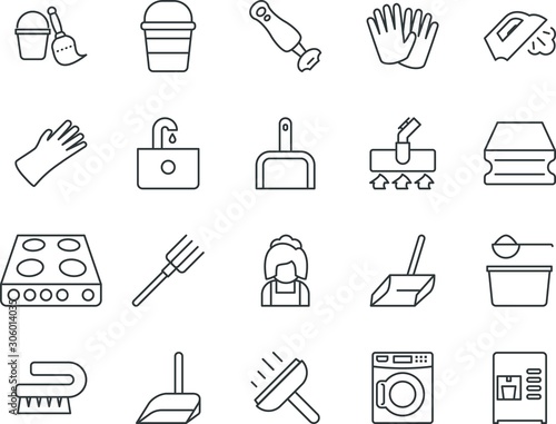 household vector icon set such as: protect, duo, farm, box, girl, shop, blender, set, interior, industry, drink, stock, cafe, steam, carpet, shower, plant, cook, pad, cooker, wet, frame, front