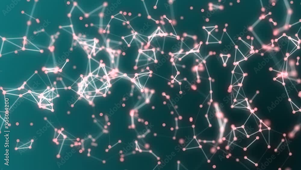 Business technology background animation network Business technology background animation network