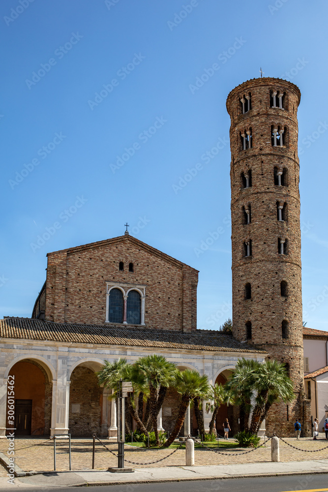 Basilica of St Apollinare Nuovo in Ravenna, Italy