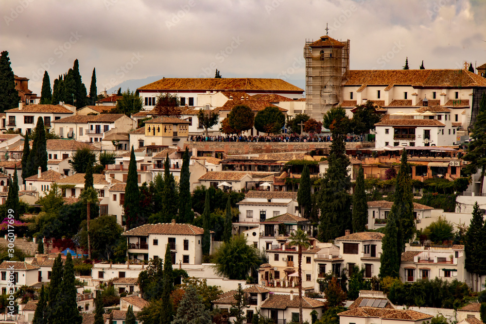 Pueblo de Granada España