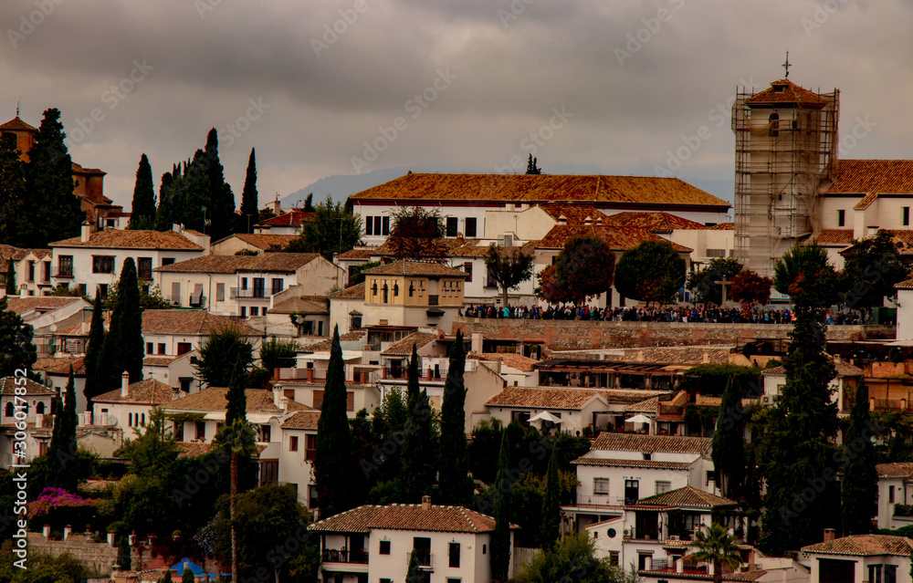 Pueblo de Granada España